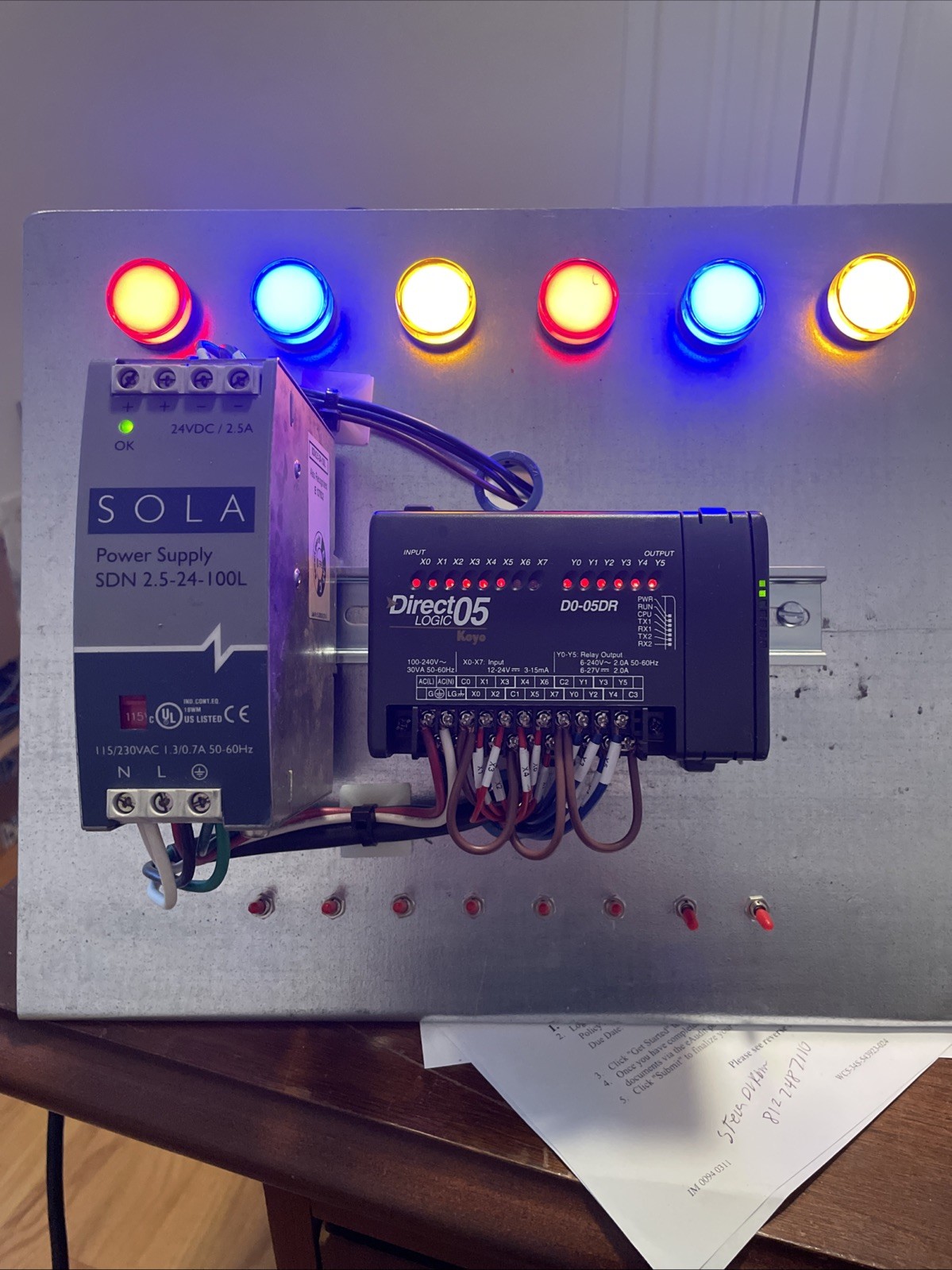 AutomationDirect D0-05DR Used PLC Tested All Inputs And Outputs