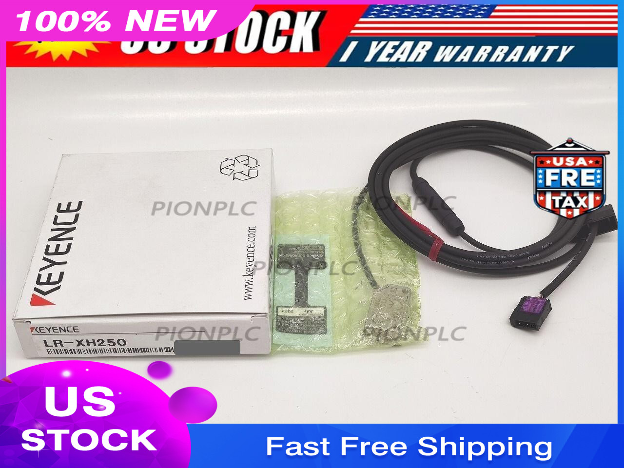 NIB Keyence Laser Sensor LR-XH250 New in Box US Free TAX