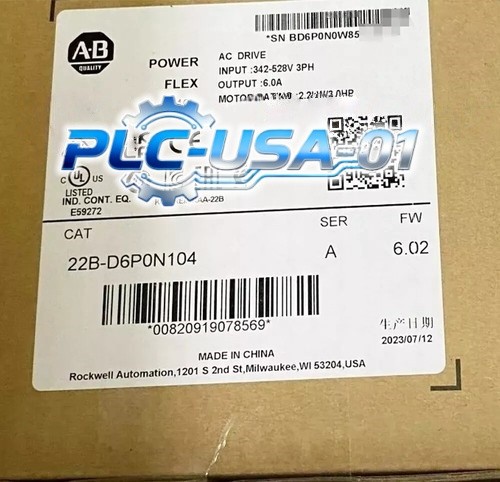 22B-D6P0N104 1PC New 22B-D6P0N104 SER A AC Drive Fast ship