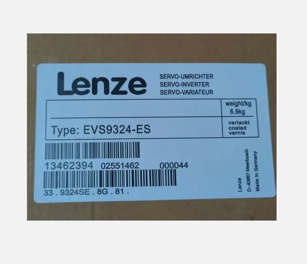 EVS9324-ES 1PCS NEW LENZE SERVO INVERTER EVS9324-ES