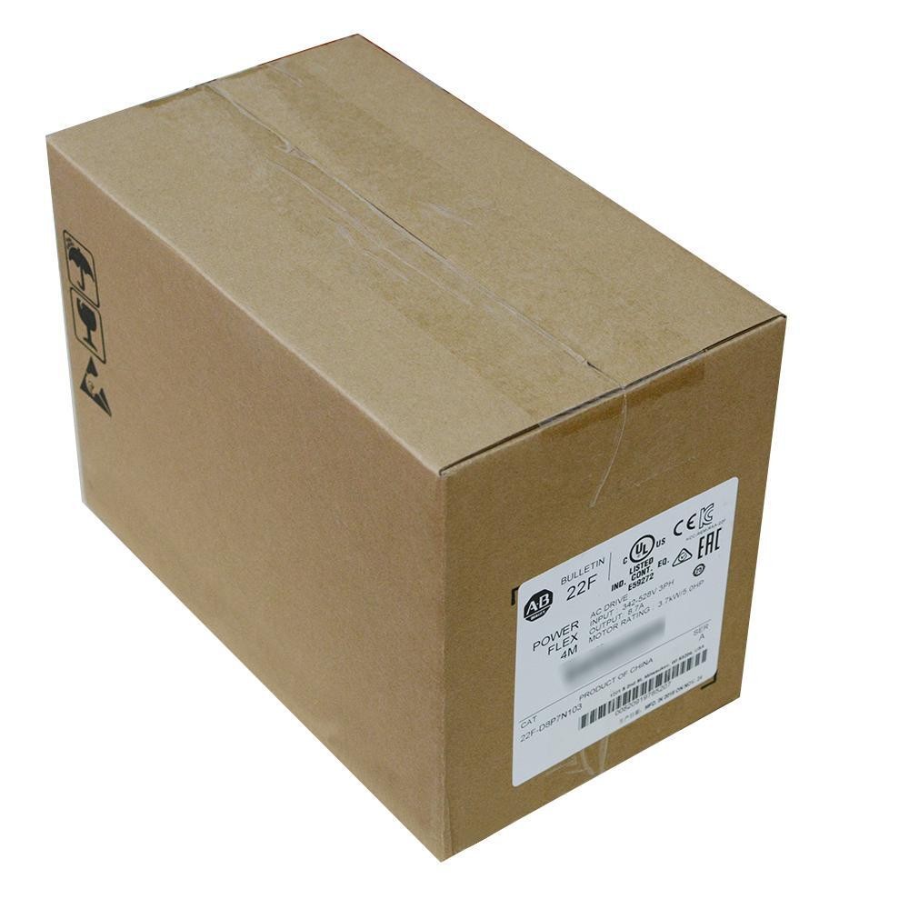 Allen-Bradley 22F-D8P7N103 PowerFlex 4M 3.7 kW 5 HP AC Drive New US Free Tax