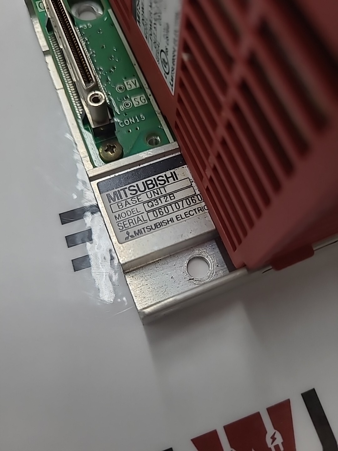 MITSUBISHI CPU MODULE Q312B BASE Q62P POWER SUPPLY Q02HCPU