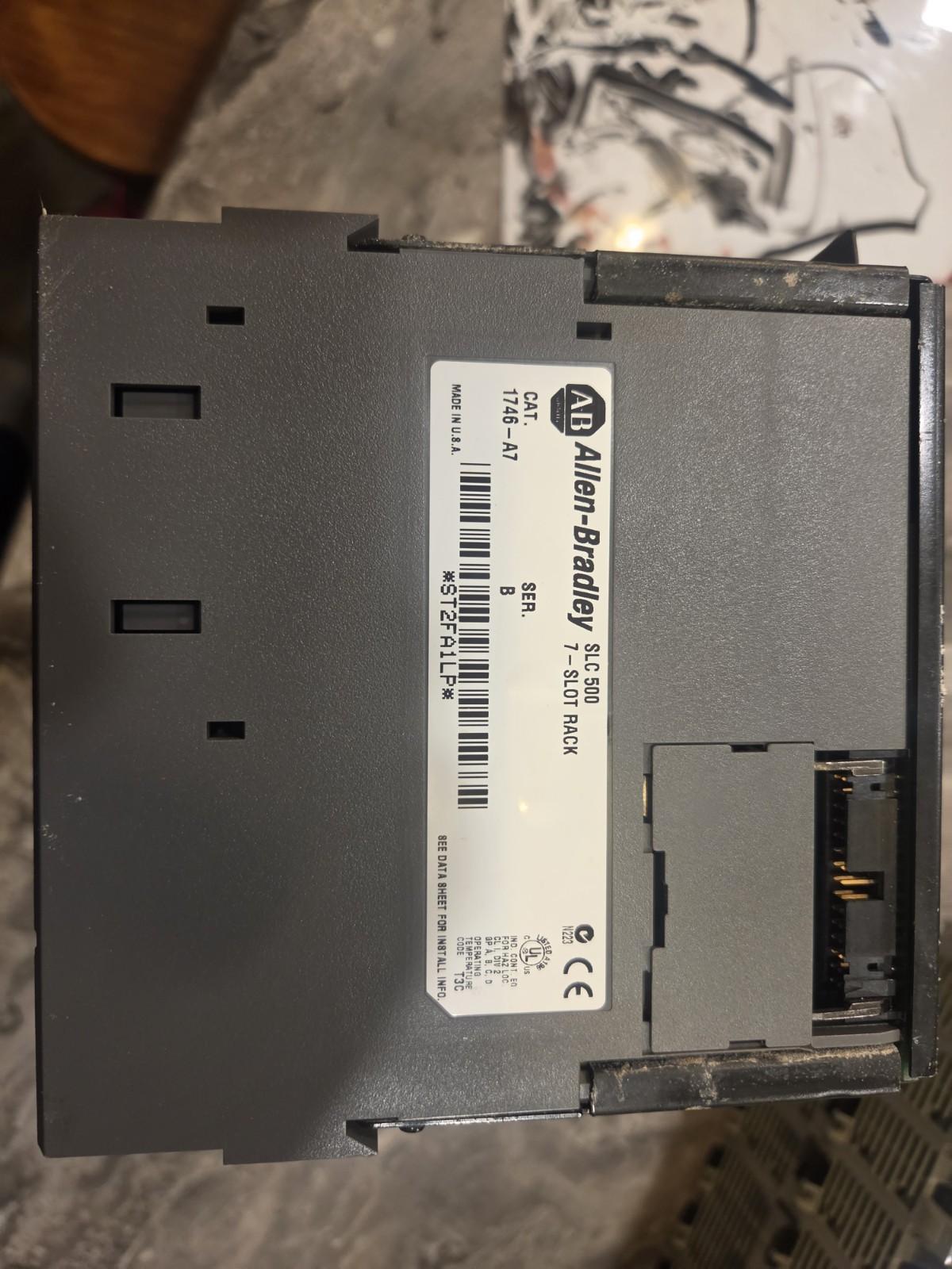 Allen Bradley SLC500 PLC System 1747-L541 with IA16 1746-A7