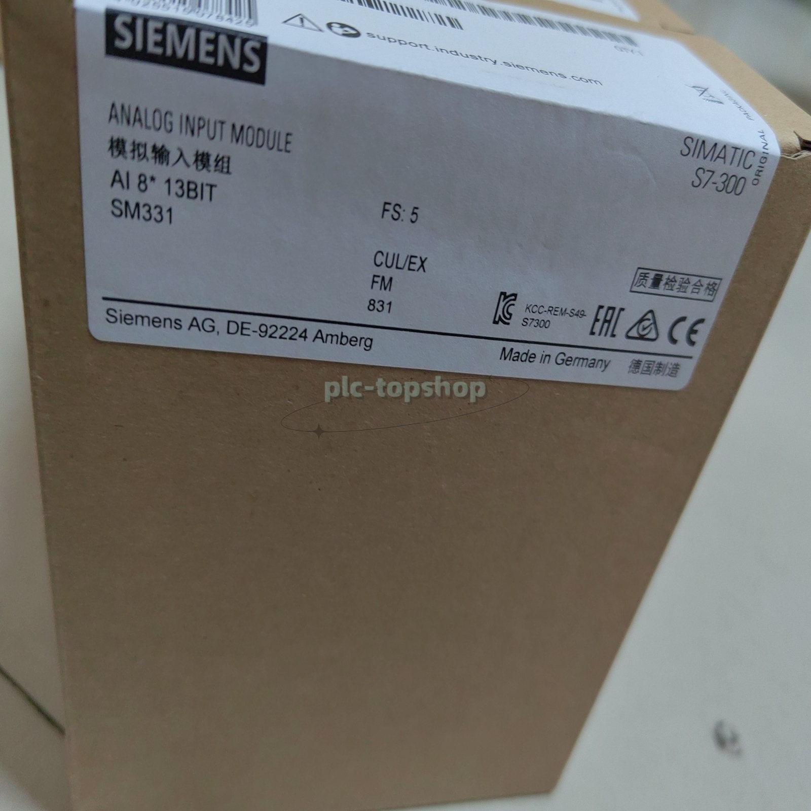 1PC Siemens 6ES7 331-1KF01-0AB0 6ES7331-1KF01-0AB0 New In Box PLC