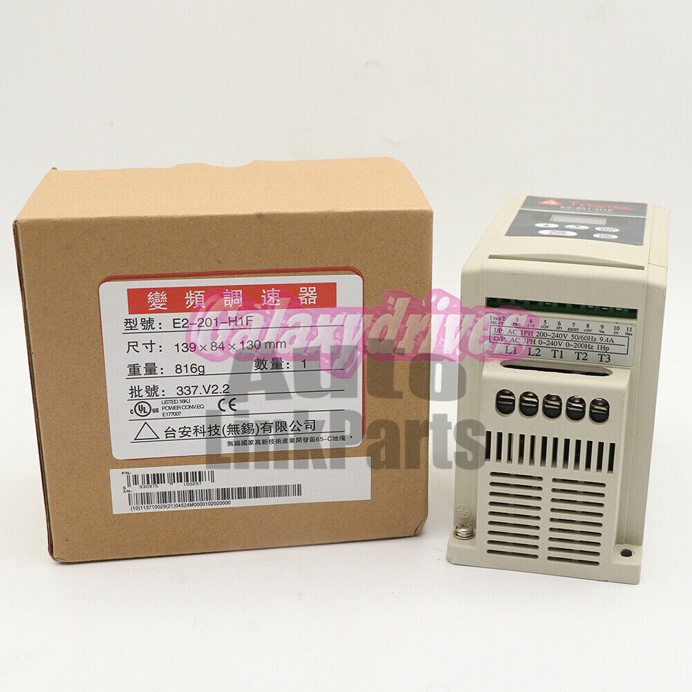 1pcs New TECO E2-201-H1F Inverter E2201H1F !