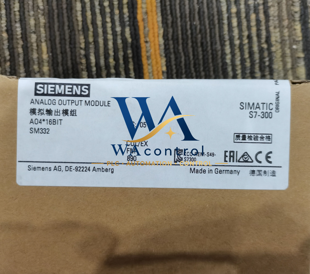 Original New 6ES7332-7ND02-0AB0 Siemens Module Sealed Fast Delivery US Stock