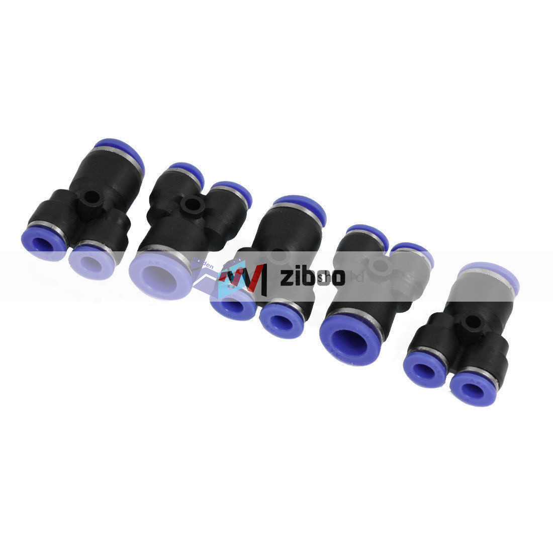 5Pcs 10mm to 6mm Air Pneumatic Y Shaped Push in Quick Fitting✦Kd