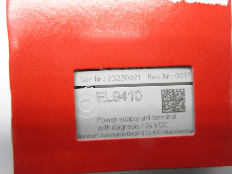 BECKHOFF EL9410 24VDC NSFS