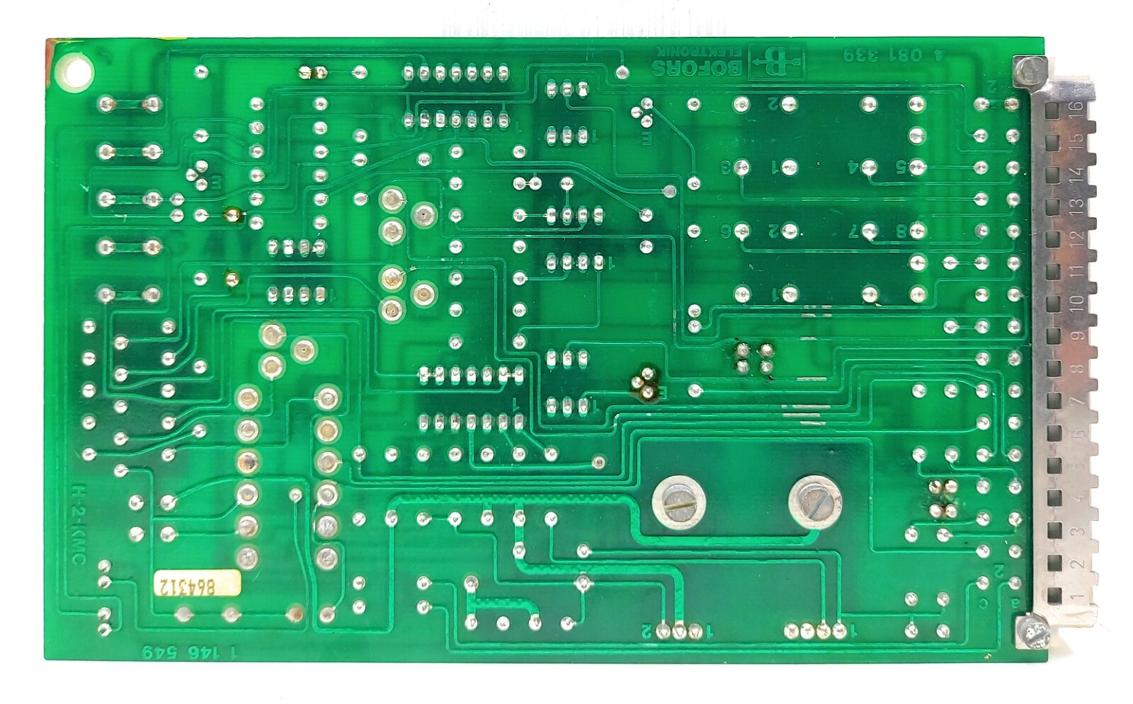 Bofors Elektronik H-2-KMC Burndy PI96B39P00F00Z1 8545 PCB Circuit PC Card