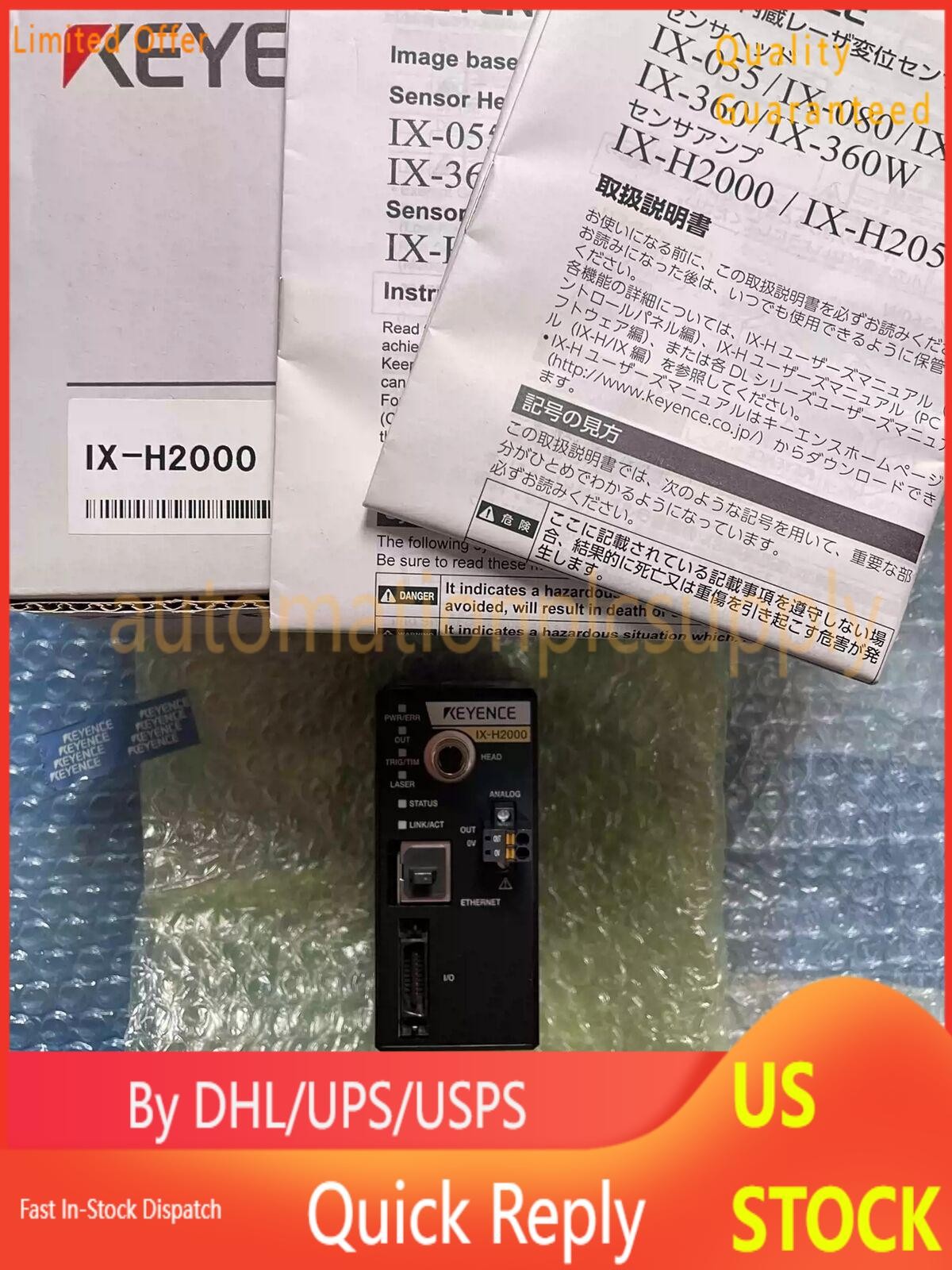 1PC Keyence IX-H2000 Laser Sensor New US Free TAX IXH2000 US Free TAX