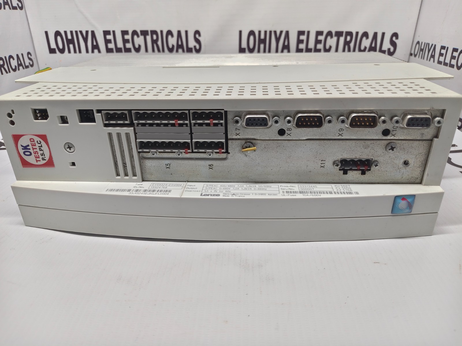 LENZE EVS9324-ESV004 SERVO CONTROLLER ( USED CONDITION )