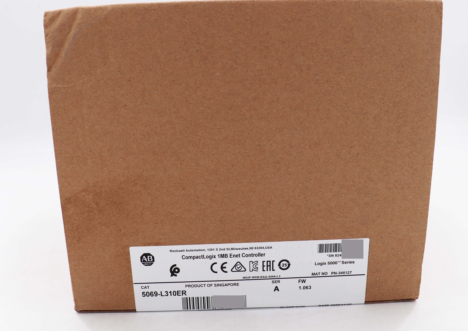 AB 5069-L310ER CompactLogix 5380 Factory Sealed 5069L310ER