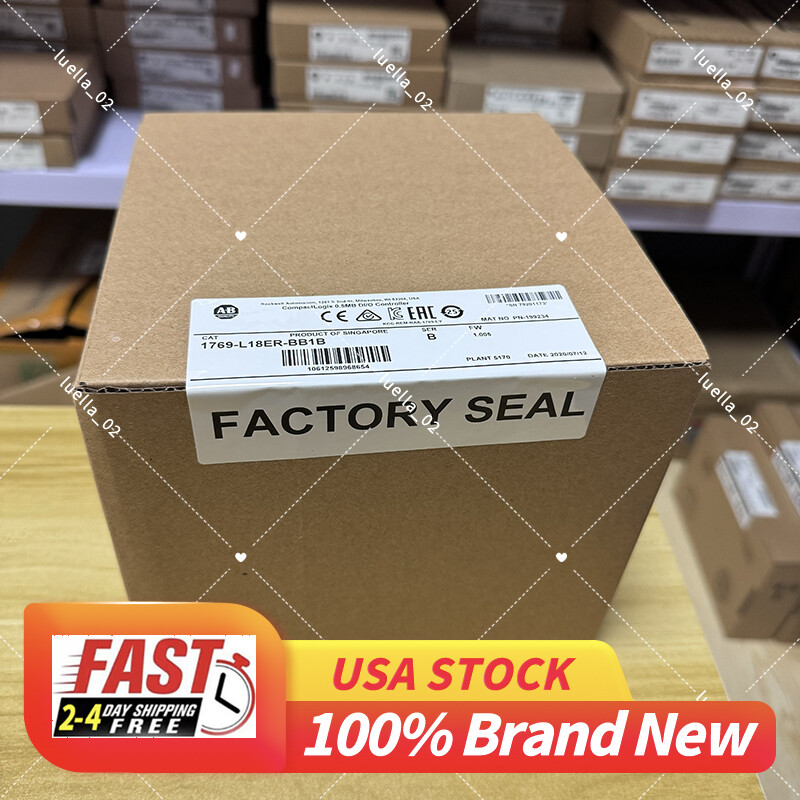 Allen-Bradley 1769-L18ER-BB1B CompactLogix 0.5MB DI/O Controller 1769L18ERBB1B