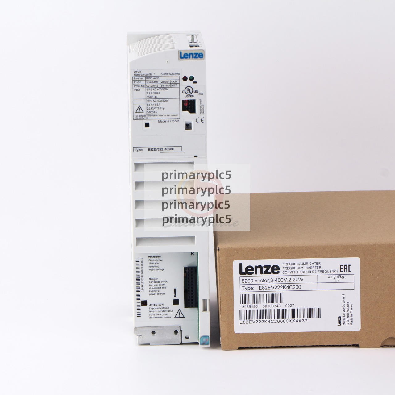 1PCS LENZE Frequency Inverter E82EV222K4C200 E82EV222_4C200 NEW