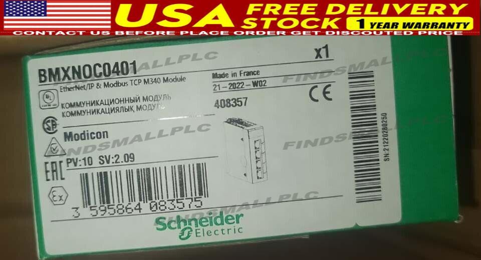 1PC New PLC MODULE BMXNOC0401