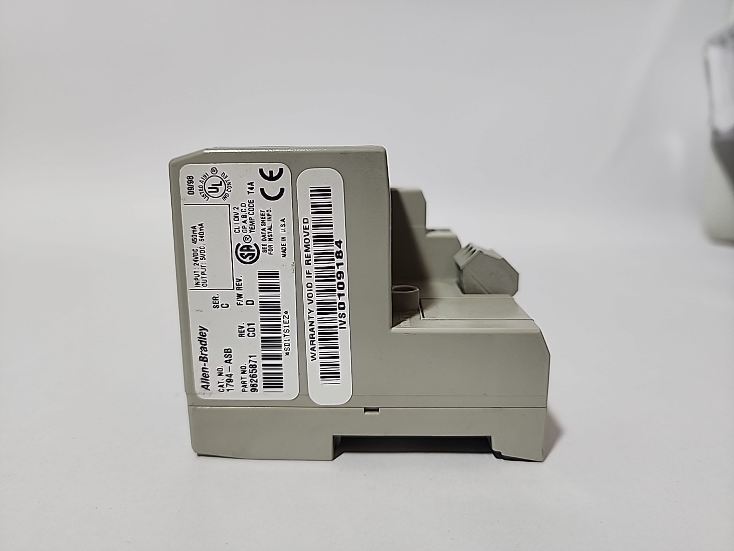 Allen Bradley 1794-ASB Flex I/o Power Supply Ser C