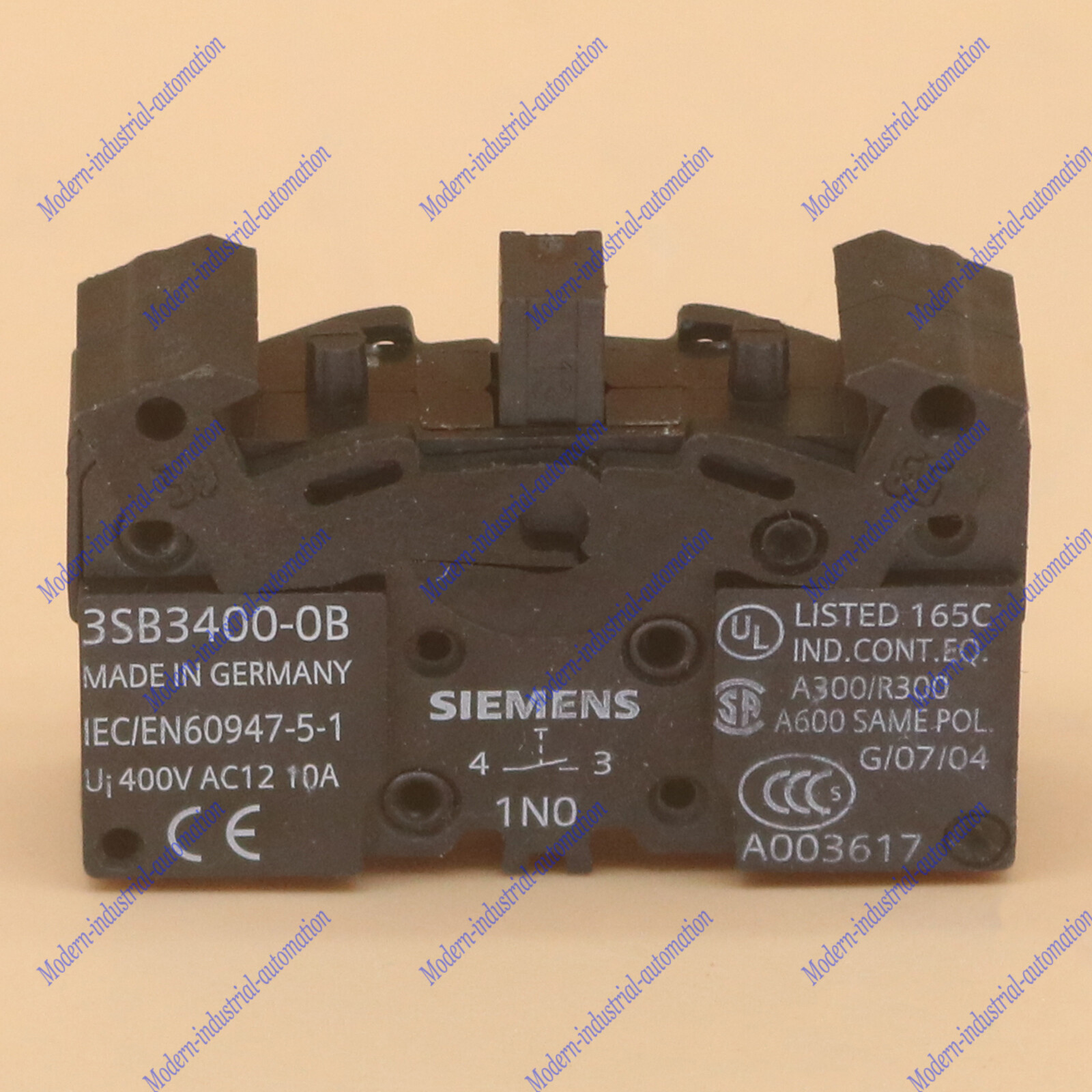 1PCS New Siemens pushbutton contact block 3SB3400-0B 3SB3400-0B FAST SHIP#XR