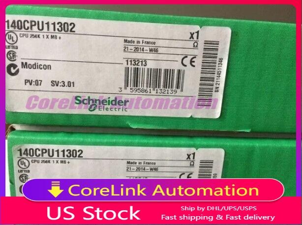 1 PCS Schneider 140CPU11302 PLC Controller CPU Module 140CPU11302 New In Box