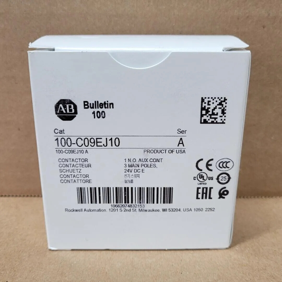 Allen-Bradley 100-C09EJ10 Bulletin 100 Contactor In Box 100C09EJ10