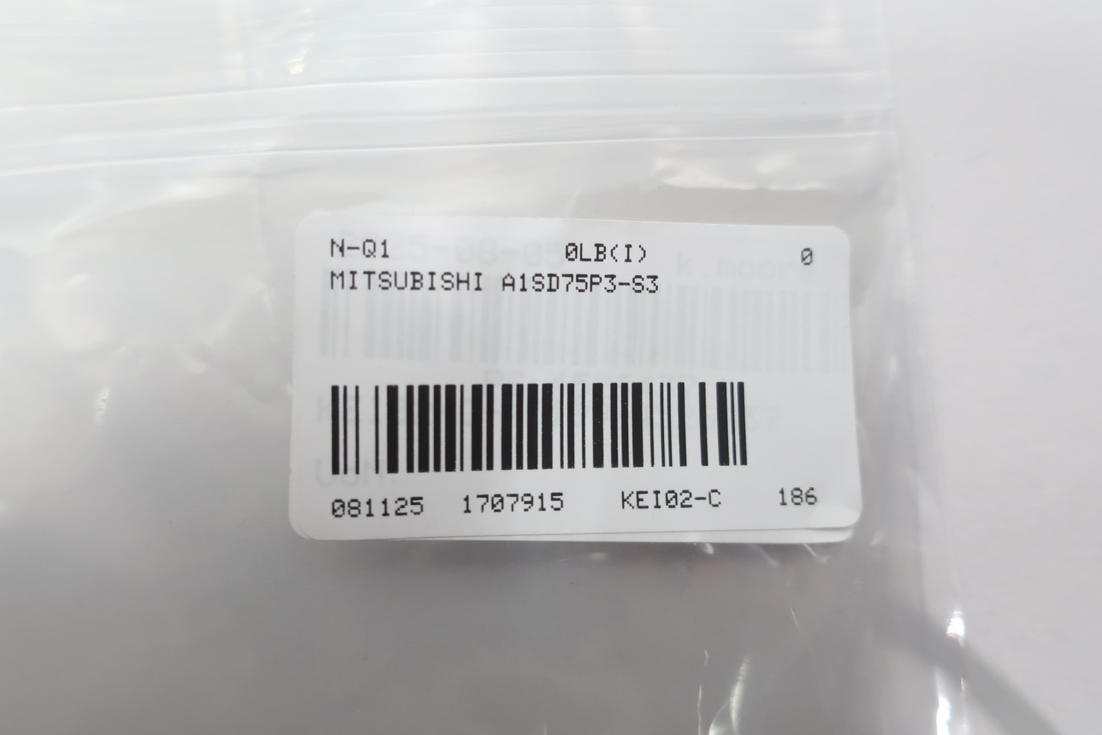 Mitsubishi A1SD75P3-S3 Positioning Unit