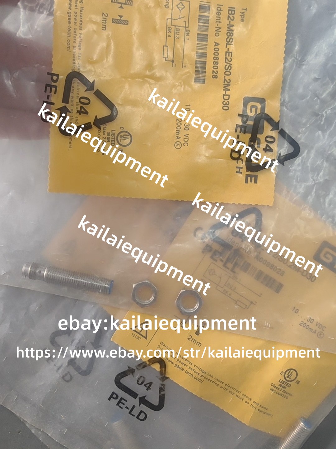 1PC NEW TURCK A0088028 IB2-M8SL-E2/S0.2M-D30 Proximity Switch #GX
