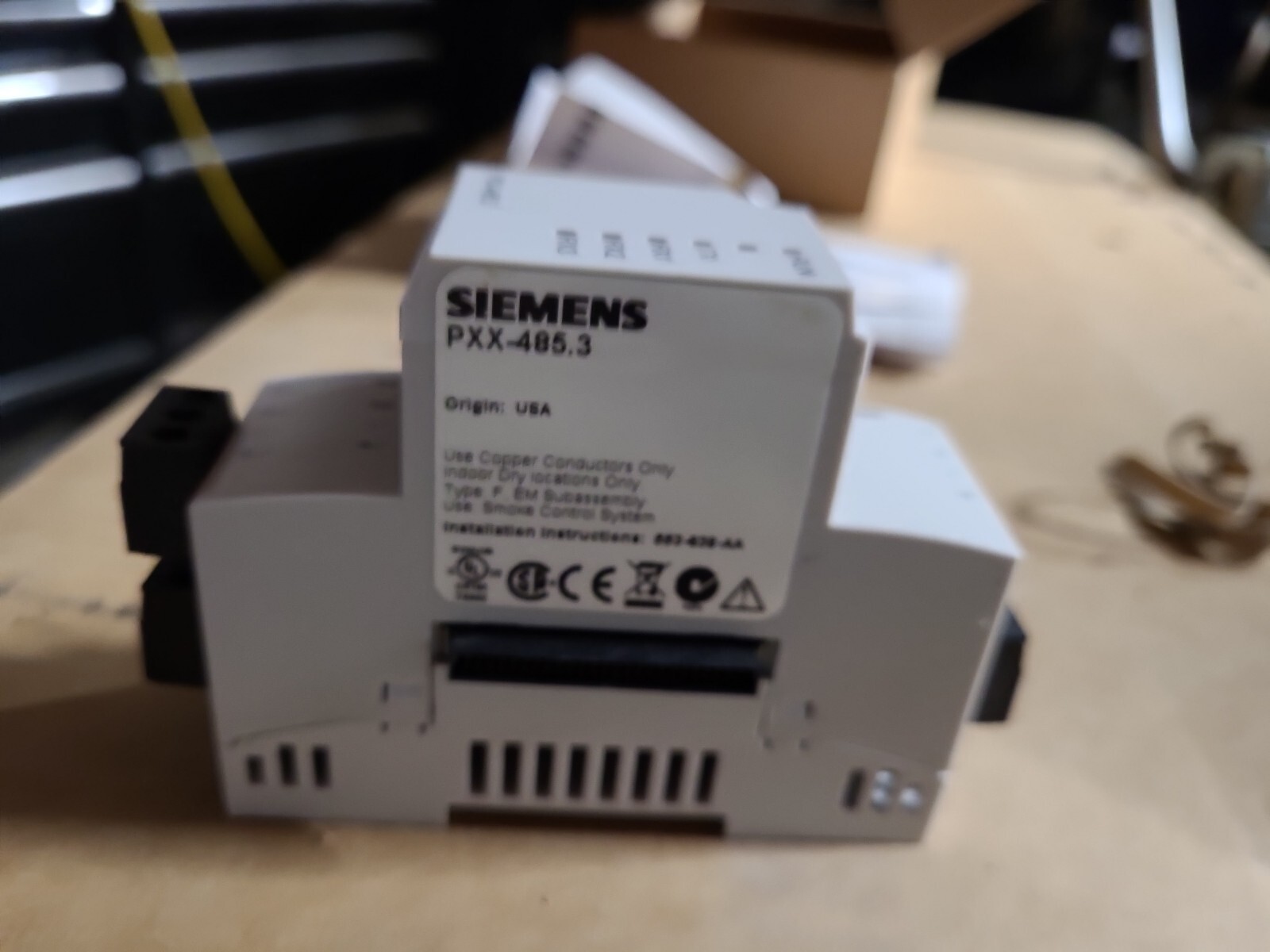 Siemens PXX-485.3 TX-IO PXC Modular Expansion Module APOGEE PLC