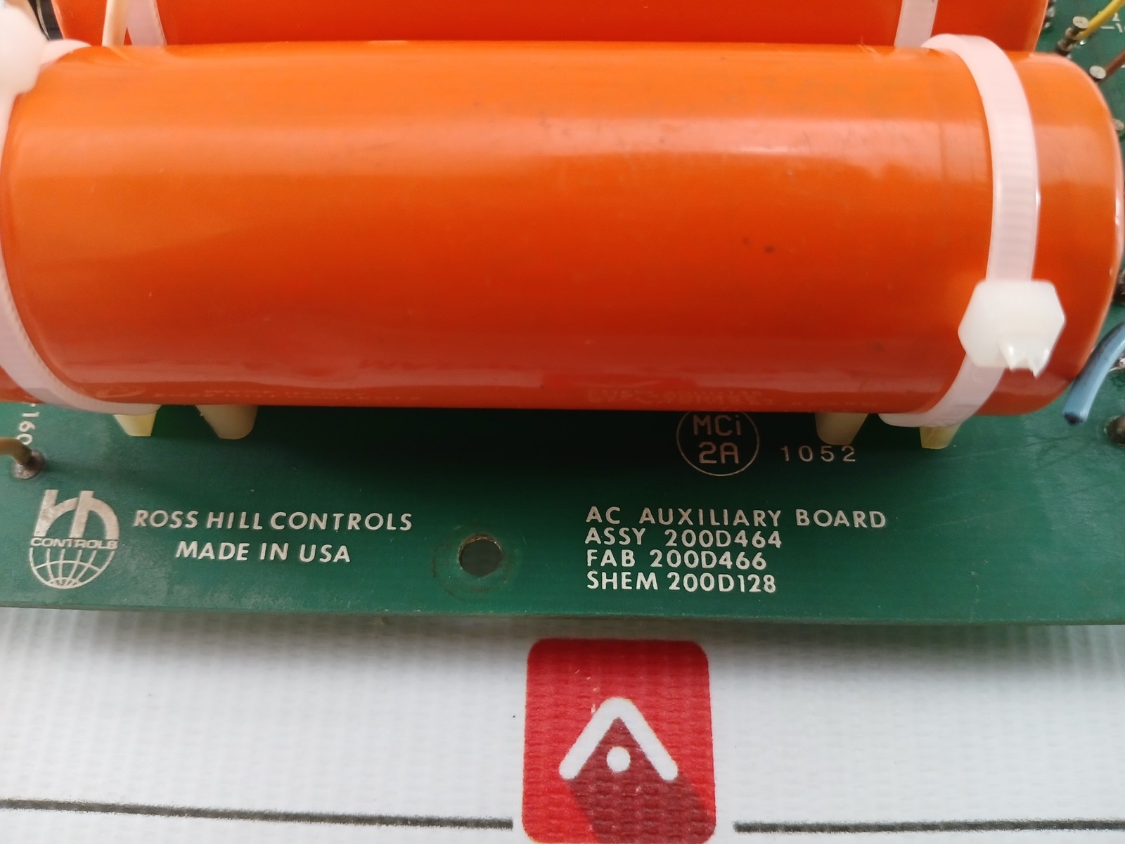 ROSS HILL CONTROLS 200D4464 AC Auxiliary Board