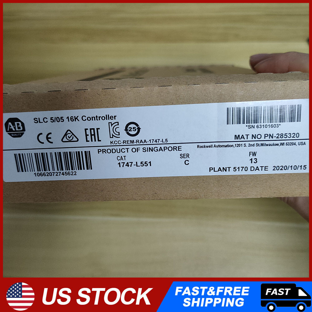 Allen-Bradley 1747-L551 SER C SLC 5/05 16K Controller Allen Bradley 1747L551 US