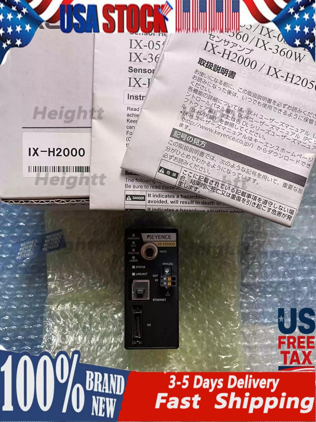 1PC Keyence IX-H2000 Laser Sensor New US Free TAX IXH2000 US Free TAX