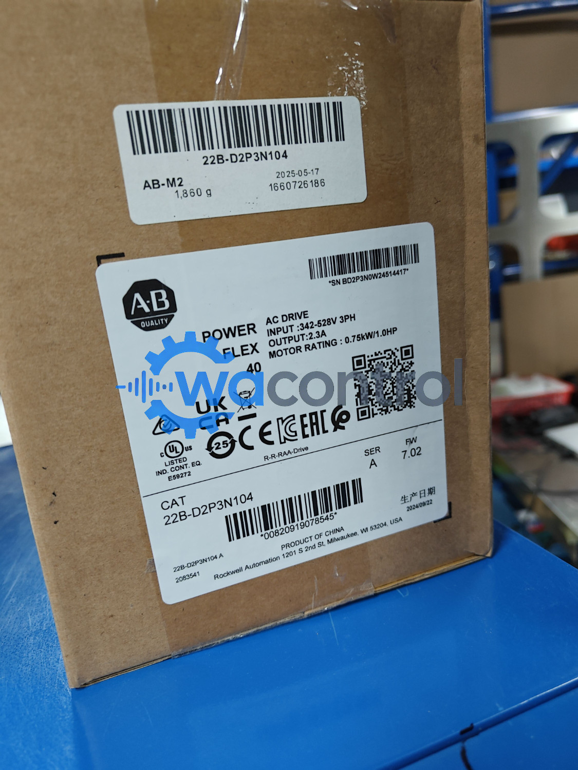 Brand New Allen-Bradley 22B-D2P3N104 Real US stock Best Price
