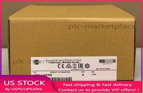 New Factory Sealed AB 1769-L30ERM / A CompactLogix 1MB Motion Controller