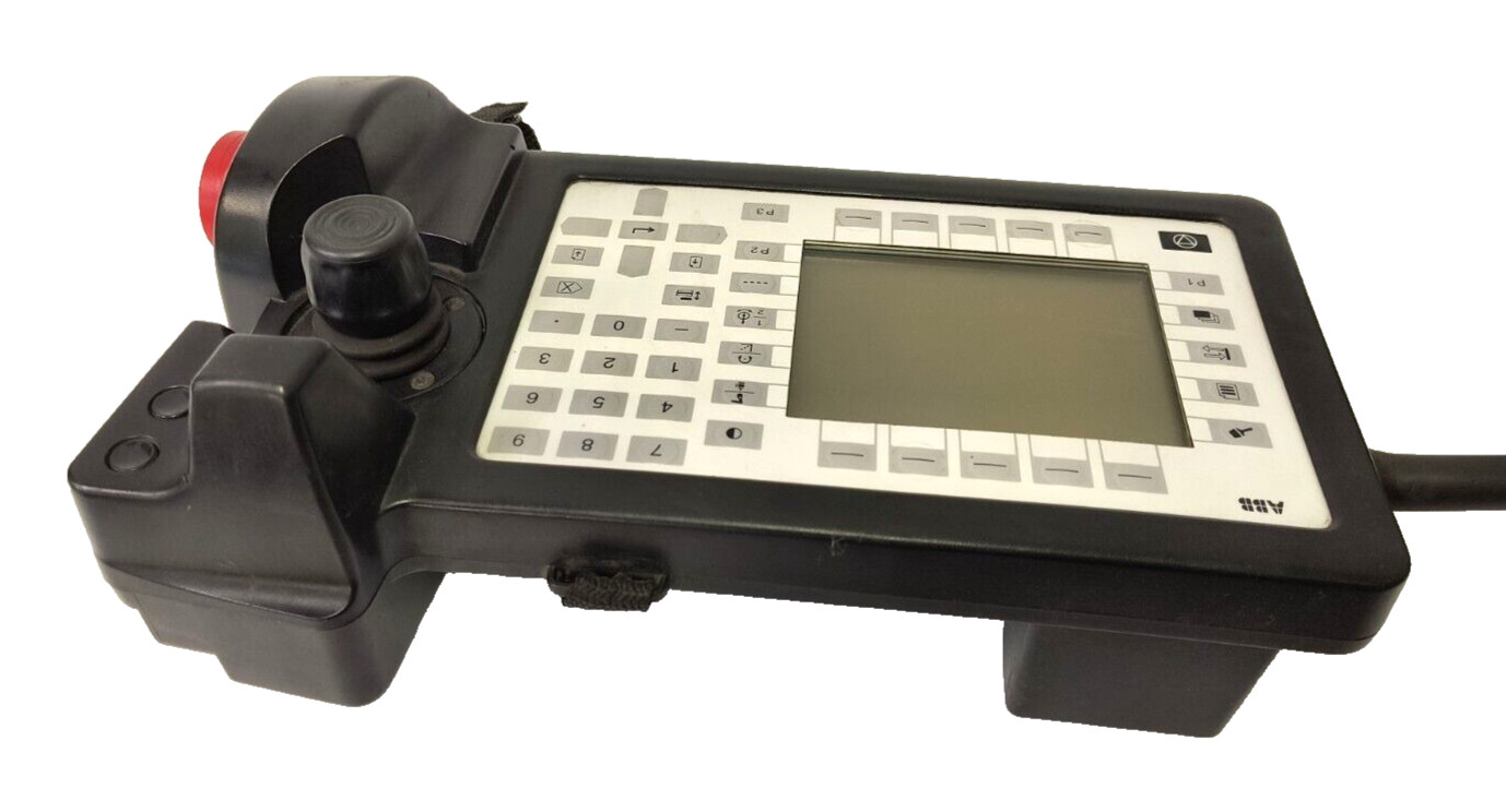 ABB 3HNE00313-1 3HNE-00313-1 Robot Teach Backlit Programming Pendant