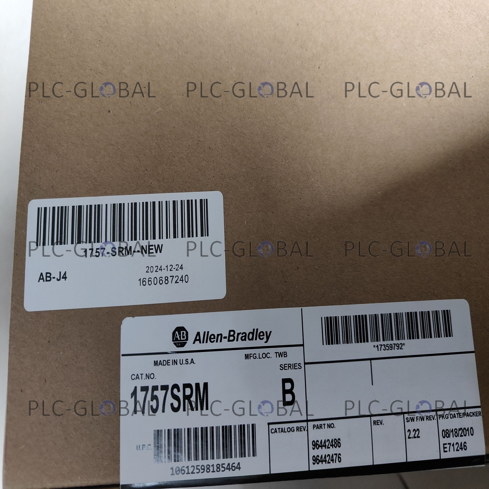 1PC Brand New Allen-Bradley 1757-SRM Warranty Included Fast shipping