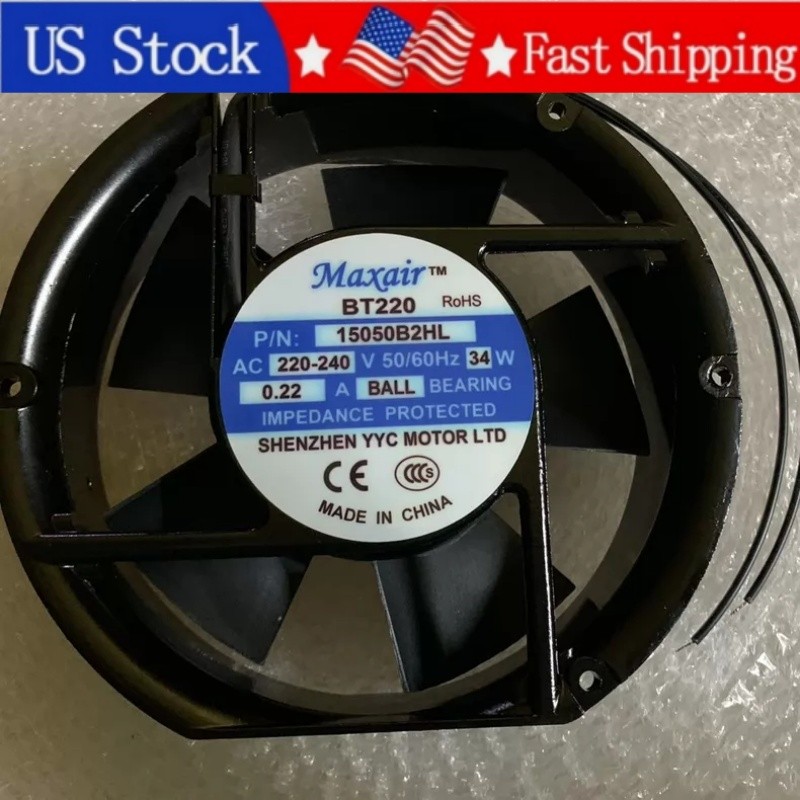 1PCS New Maxair 15050B2HL AC220V 34W Cooling Fan BT220 15050B2HL Fast Delivery