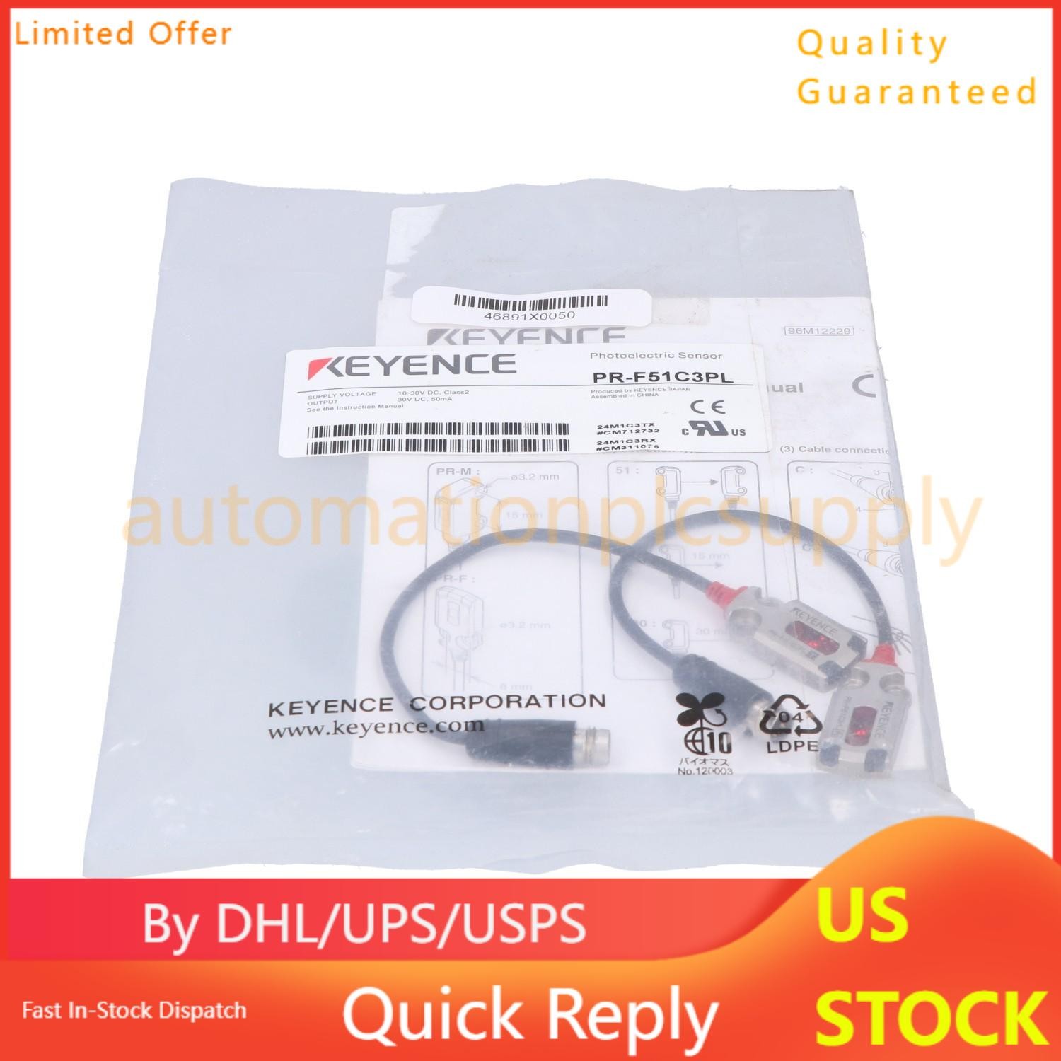 Keyence PR-F51C3PL New NFP Sealed