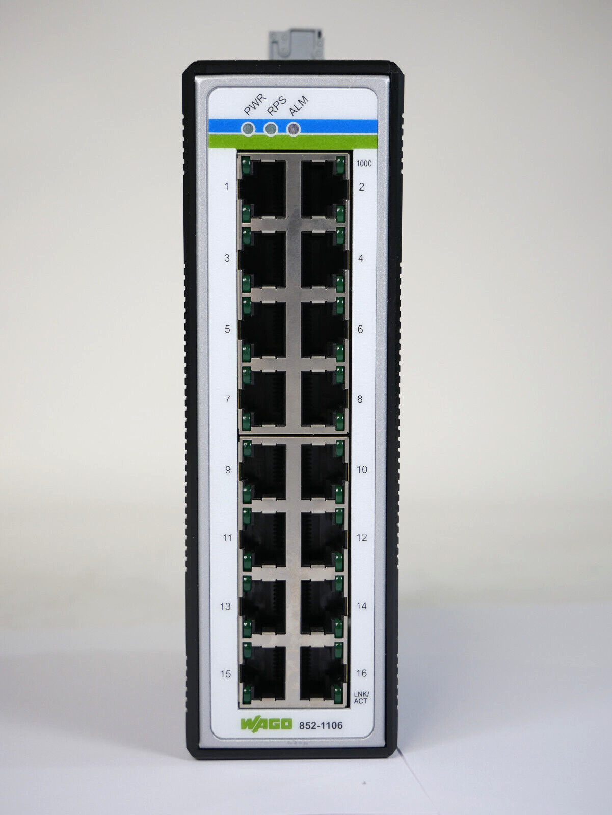 WAGO 852-1106 Industrial Ethernet Switch | 16-Port 1000BASE-T