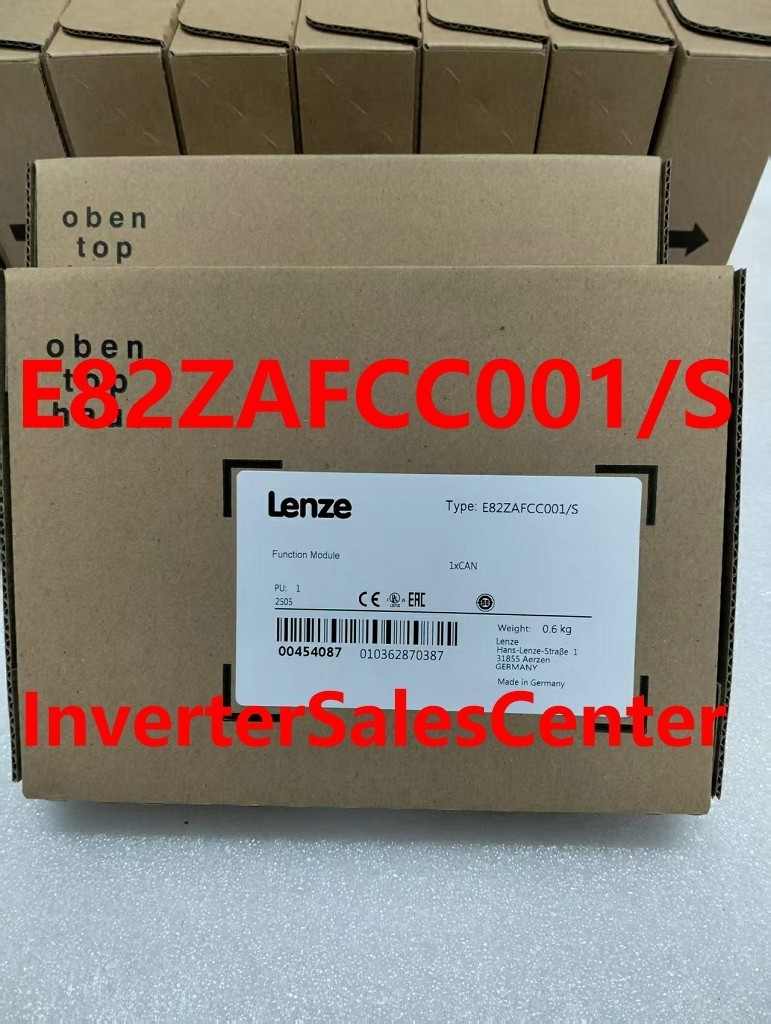 E82ZAFCC001 Ein Neu Lenze Frequenz Konverter Modul E82ZAFCC001/S