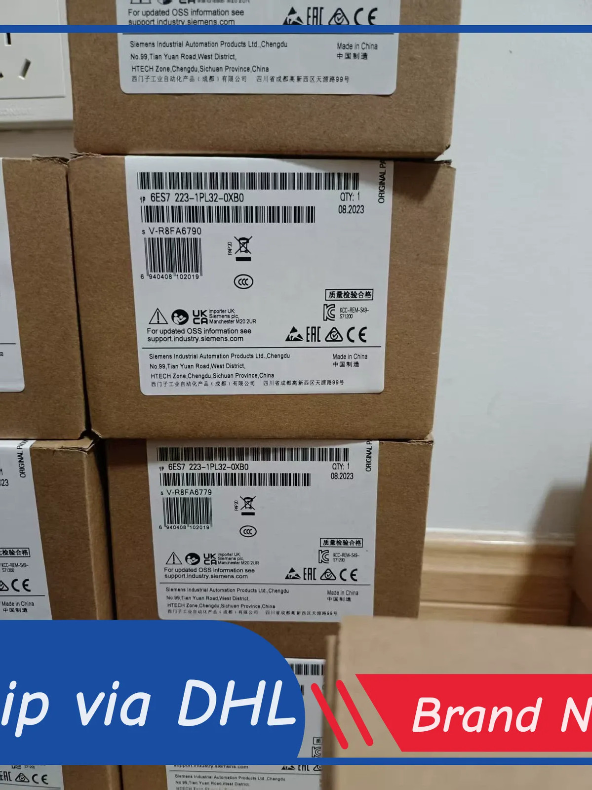 Siemens 6ES7223-1PL32-0XB0 SIMATIC S7-1200 Digital Module FedEx DHL