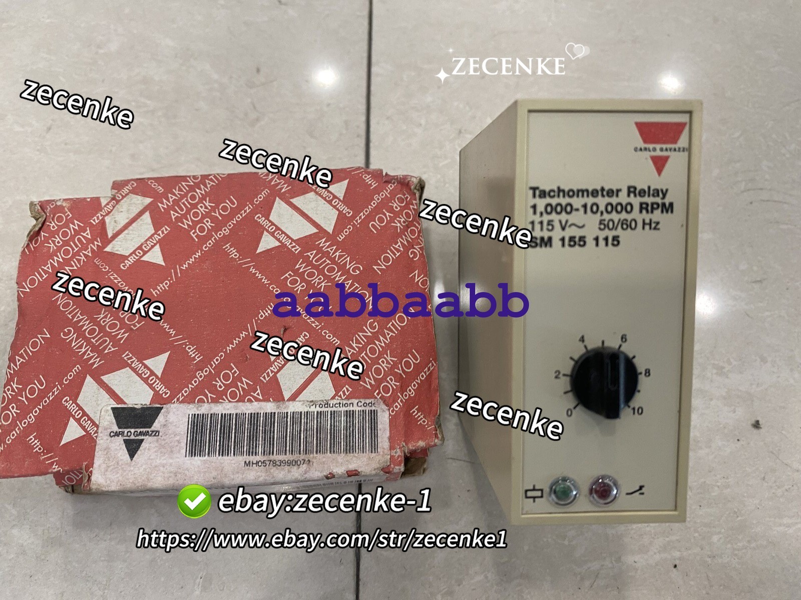 1PCS NEW Carlo Gavazzi SM15511510K speed monitoring relay. #GW