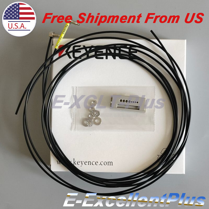 For Keyence FU-77TZ FU77TZ Digital Fiber Optic Sensor Amplifier Switch US Stock