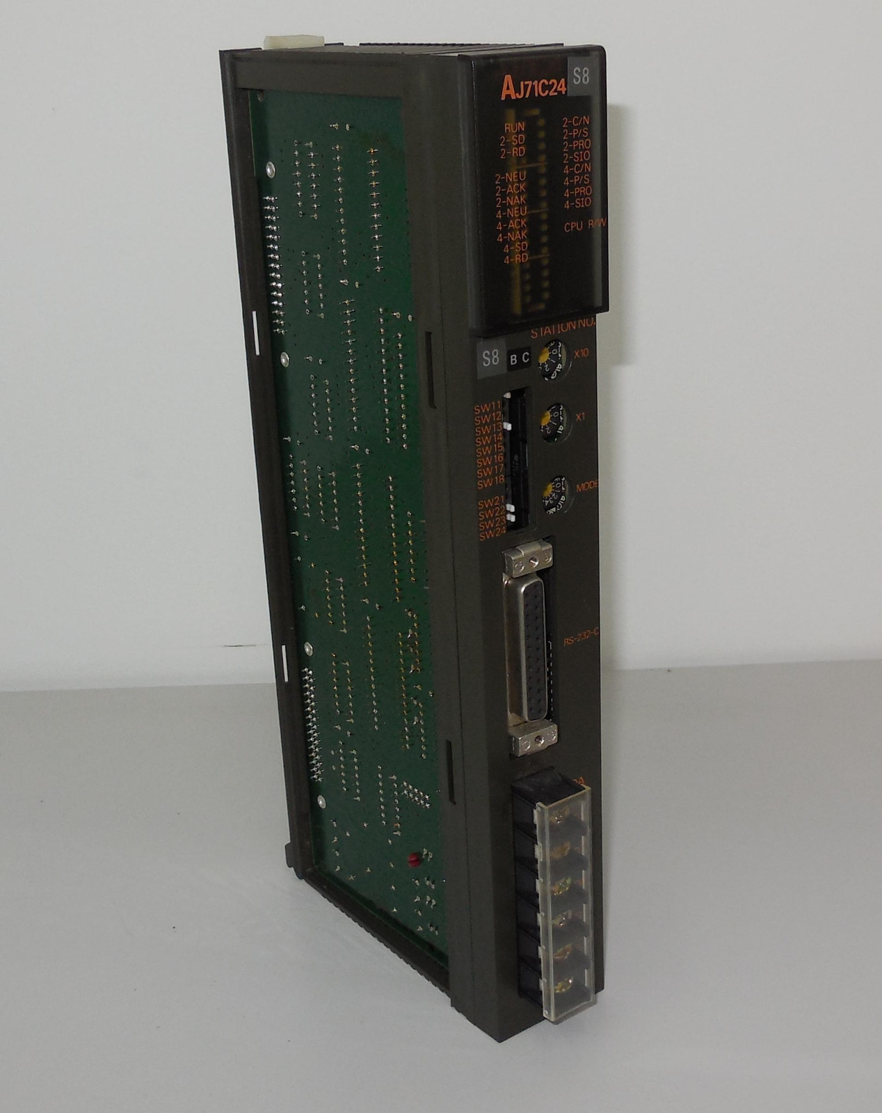 HV# Mitsubishi melsec AJ71C24 S8 AJ71C24S8