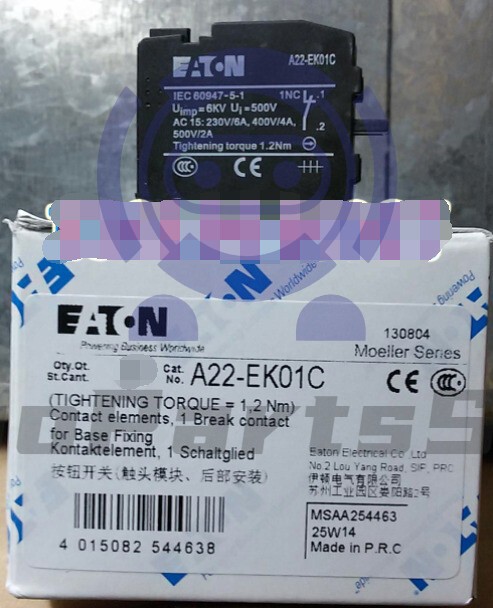 1PC NEW EATON MOELLER A22-EK01C free shipping