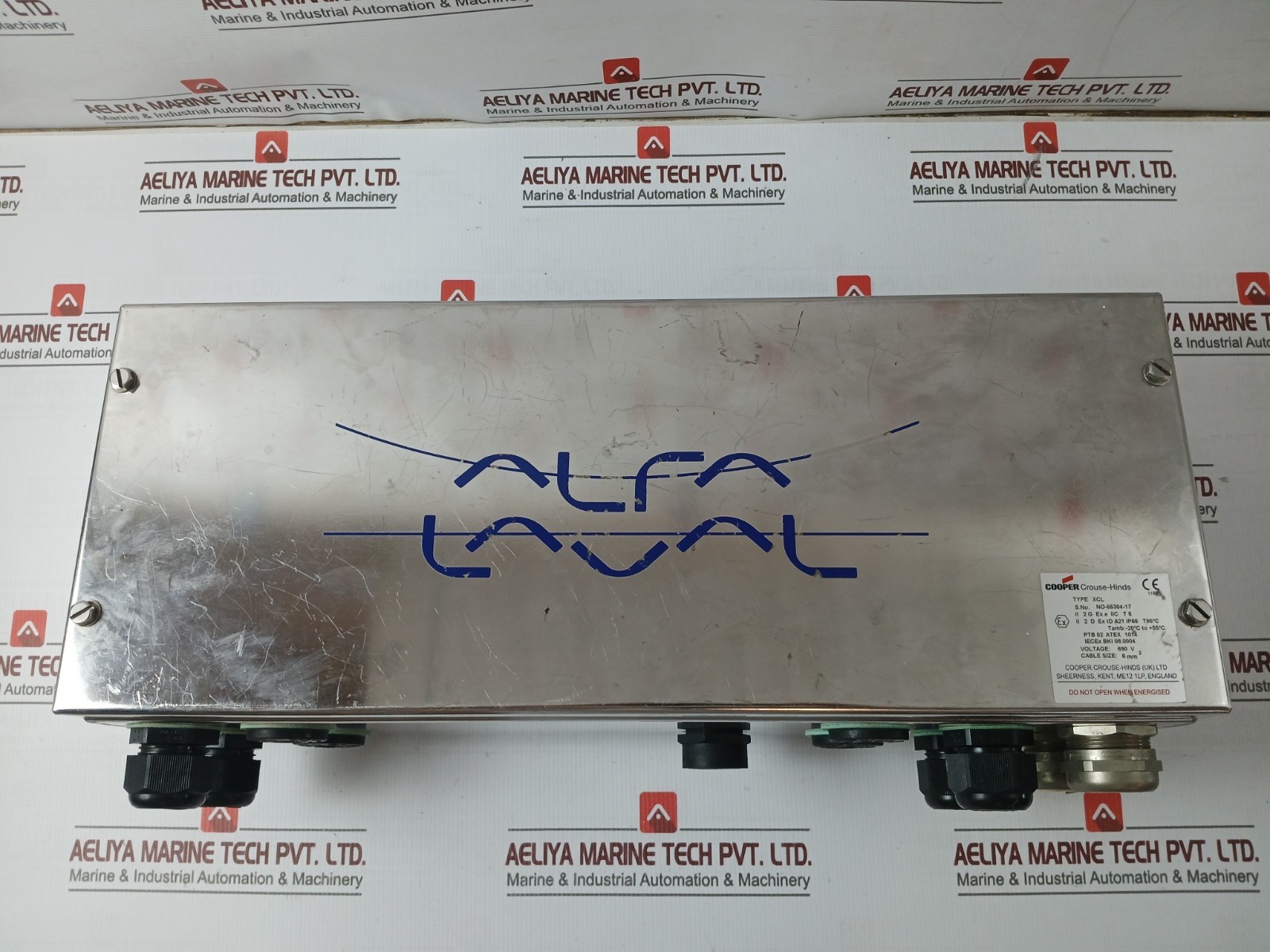 ALFA LAVAL XCL Explosion Proof Electrical Enclosure 690V IP66 EQ26828F001