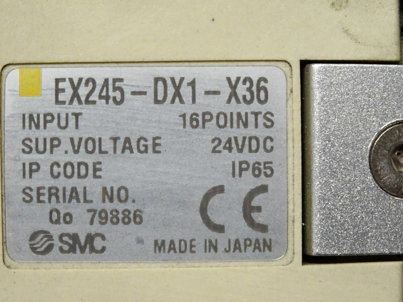 SMC EX245-SPR1-X165 + EX245-DX1-X36 + 2x VQC2201NR-5-X27 + VQC2101NY-5-X10