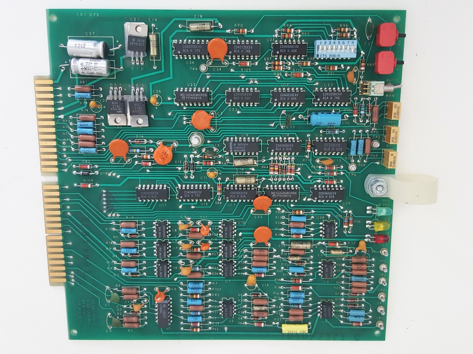 NICE EXIDE DCVI CONTROL CIRCUIT BOARD MK2-U A13A2 118-302-383-C NEW OLD STOCK