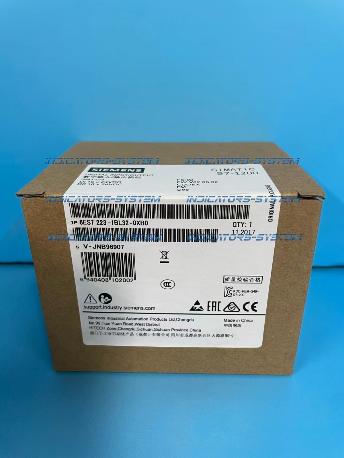 New Siemens 6ES7223-1BL32-0XB0 S7-1200 Digital I/O SM 1223 6ES7 223-1BL32-0XB0