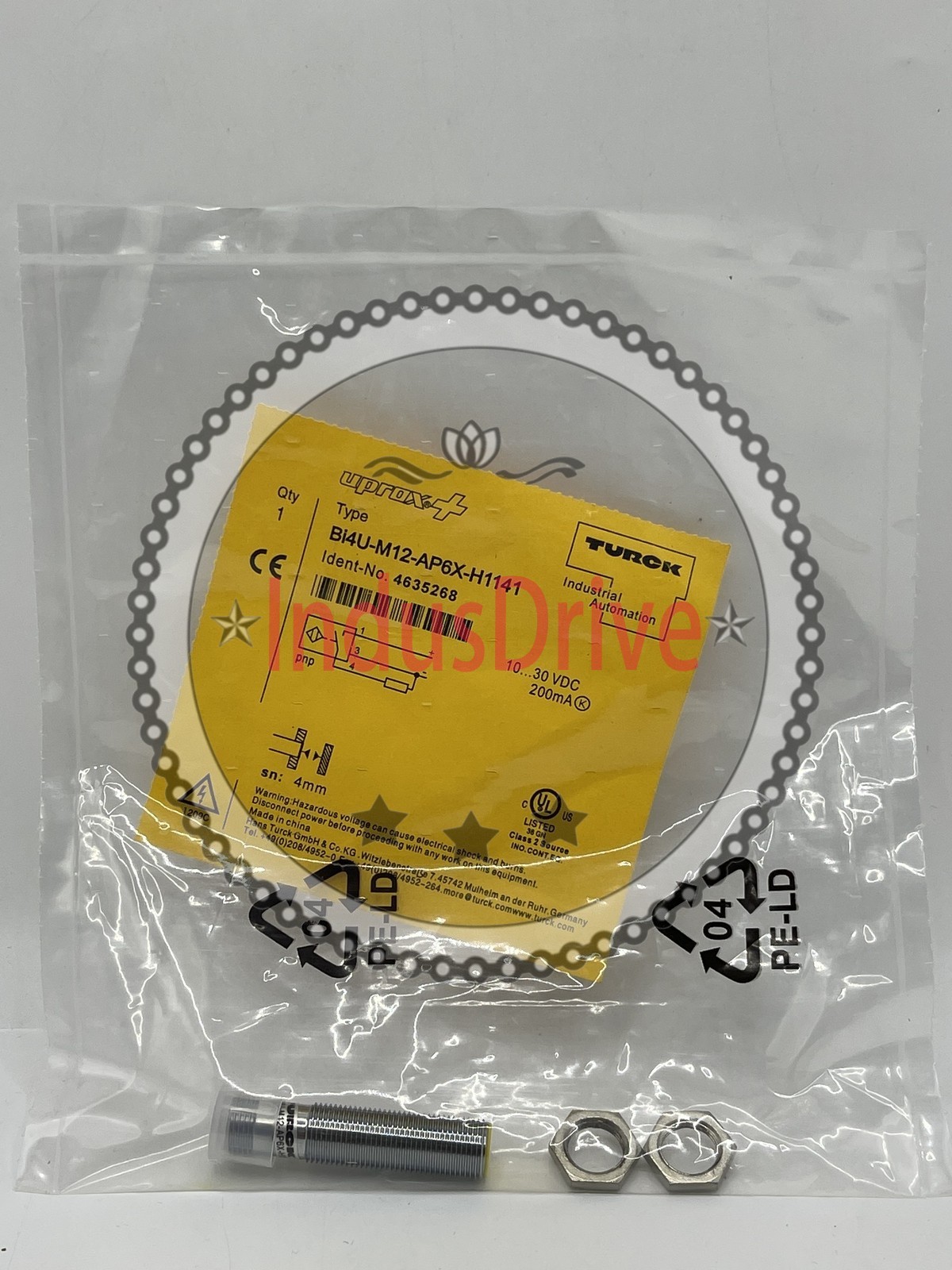 1Pc Proximity Switch Turck New BI4U-M12-AP6X-H1141