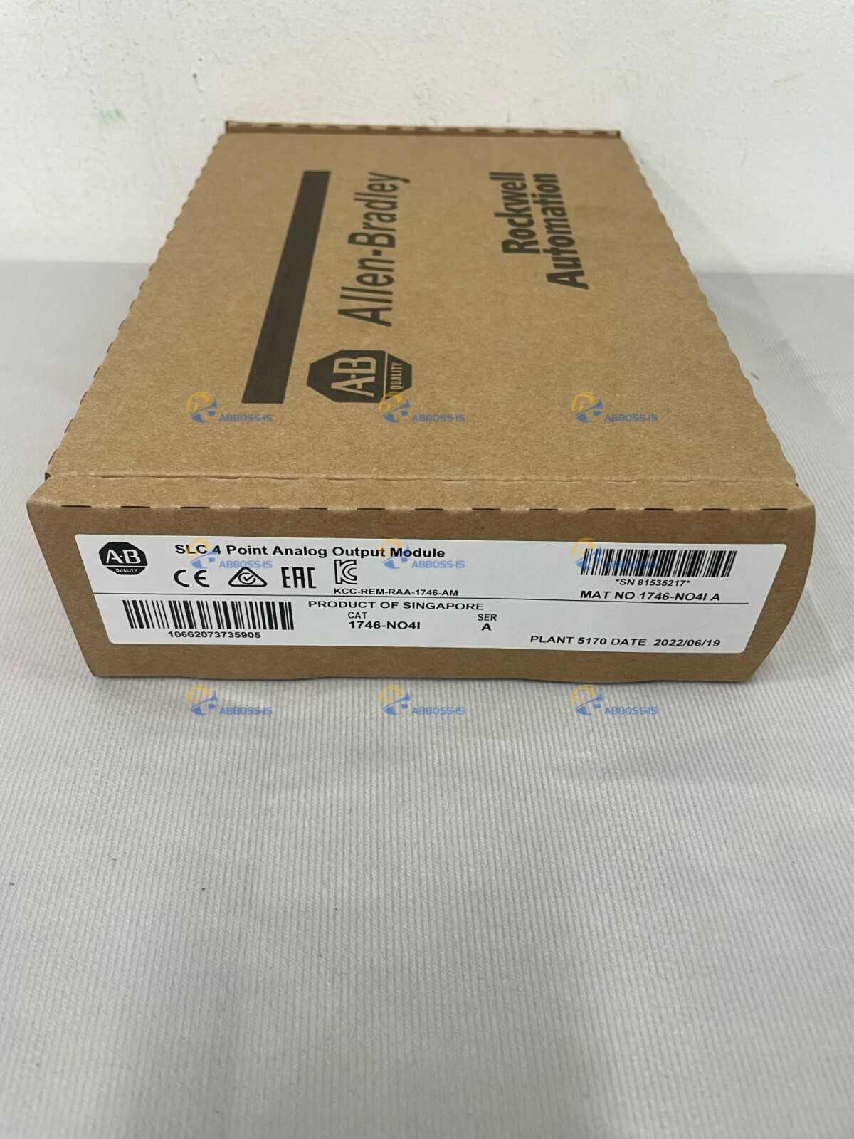 New Sealed Allen-Bradley 1746-NO4I SLC 500 4 Point Analog Output Module