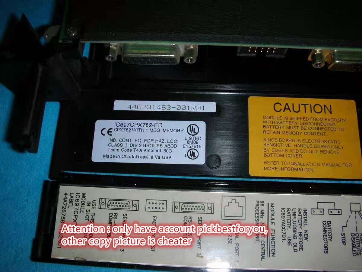 1PC test good IC697CPX772-GD IC697CPX772 by express With 90 Warranty P5987B YL