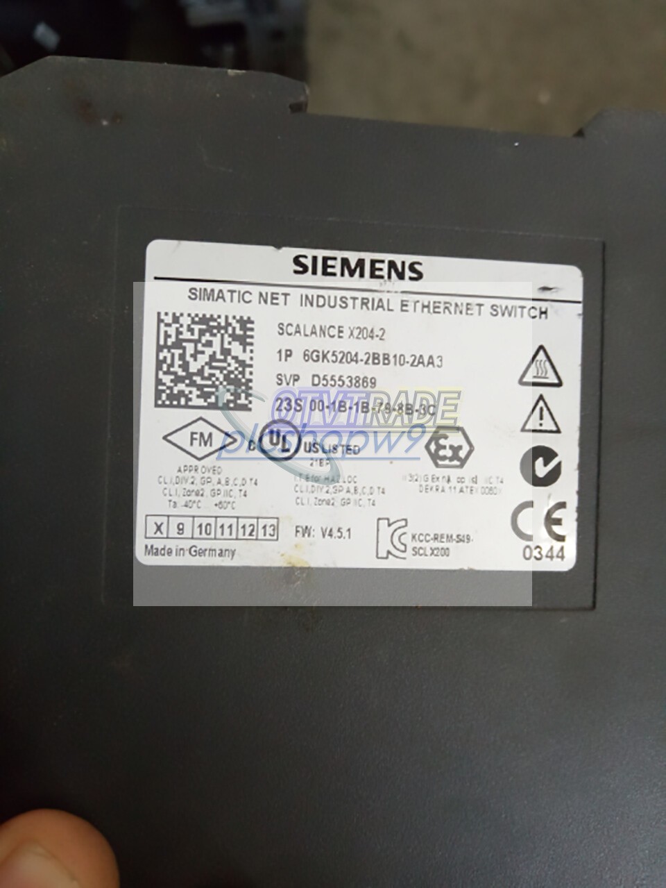 1PCS Siemens Ethernet Module 6GK5204-2BB10-2AA3 Tested Used